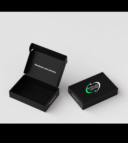 4-Pack Wireless RGB Strobe Lights – Rechargeable, Color-Changing & Velcro-Mountable